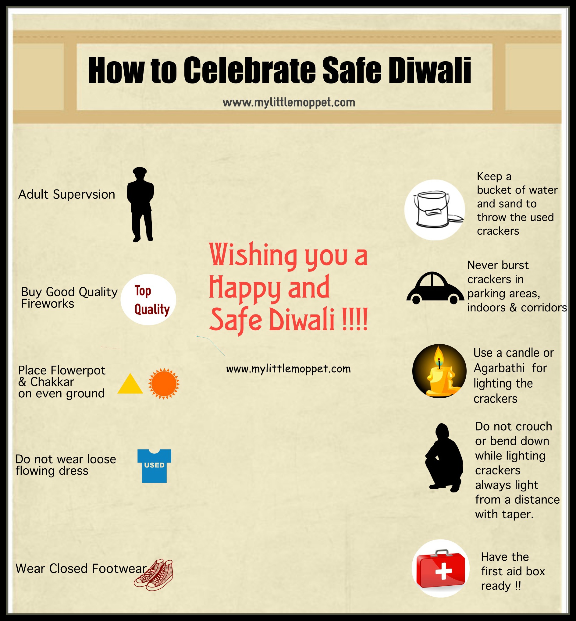 50 Tips For Celebrating A Safe Diwali - My Little Moppet