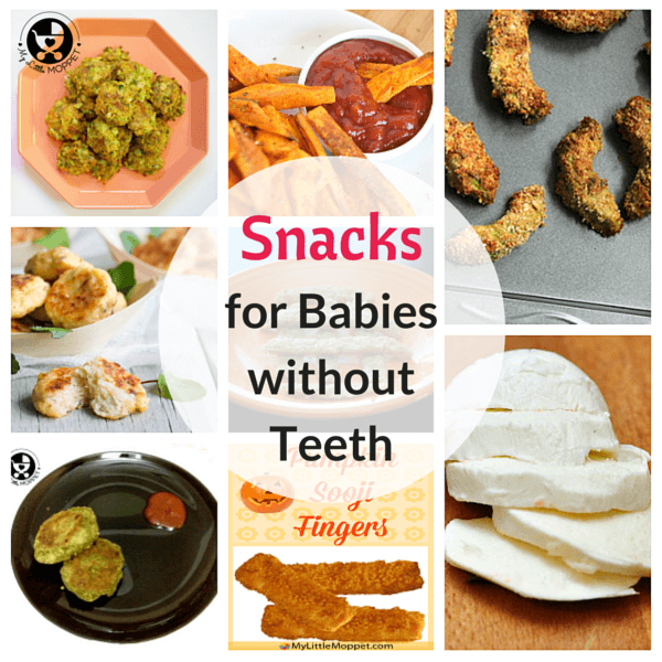 50 Foods For Babies Without Teeth My Little Moppet