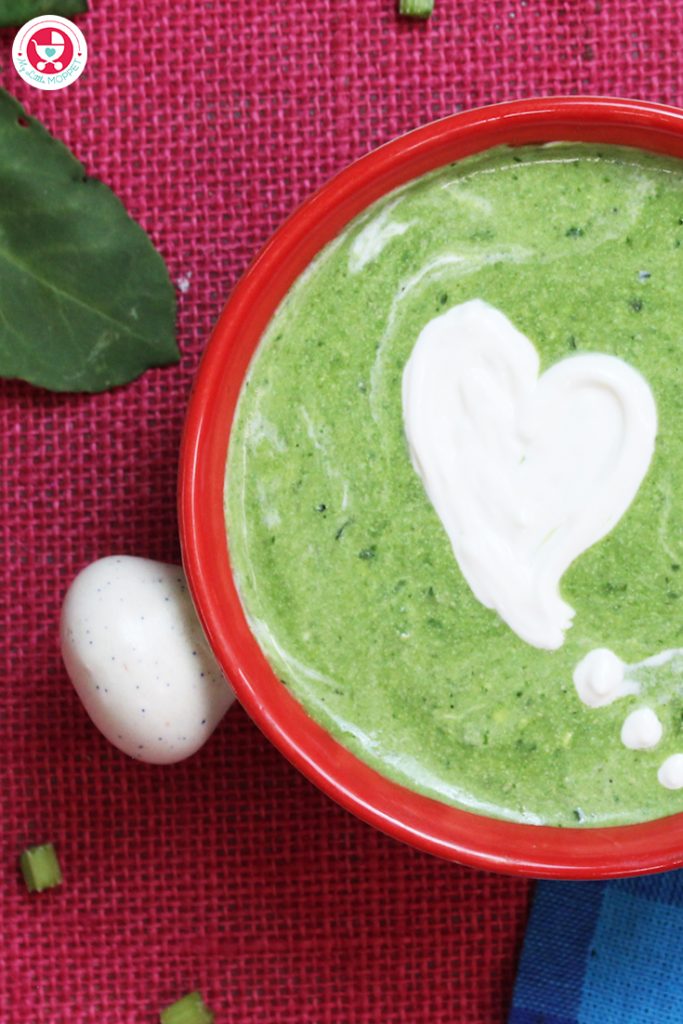 Spinach Soup For Toddlers