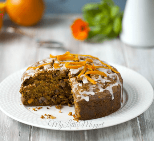 Whole Wheat Carrot Cake Recipe: How to Make Whole Wheat Carrot Cake Recipe  | Homemade Whole Wheat Carrot Cake Recipe