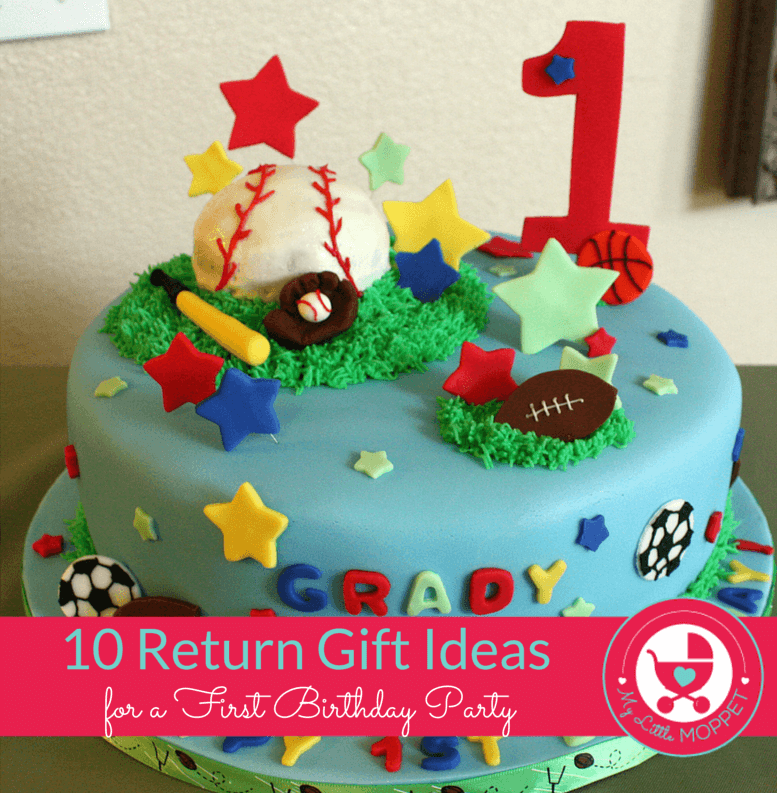 baby 1st birthday return gifts ideas