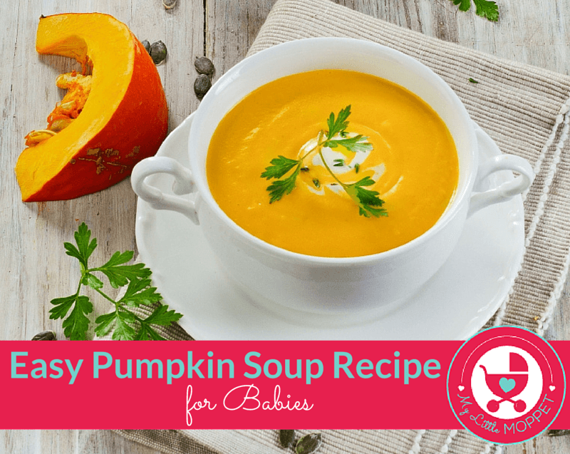 Easy Pumpkin Soup Recipe For Babies My Little Moppet