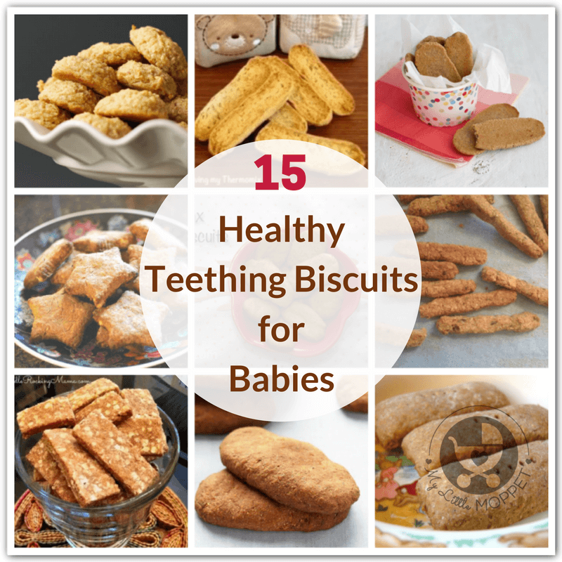 Healthy Teething Biscuit Recipes for Babies