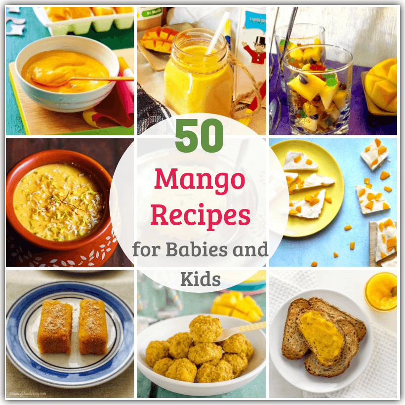 homemade mango baby food