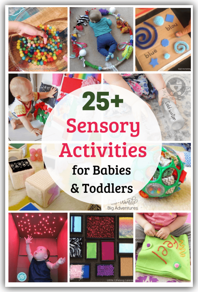 25+ Easy Sensory Activities for Babies and Toddlers