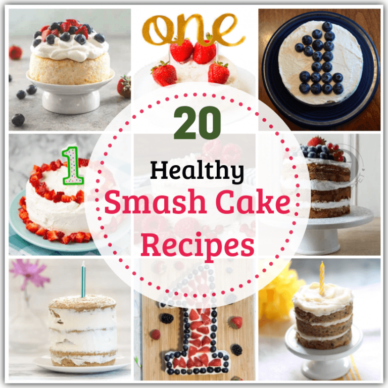 20 Healthy Smash Cake Recipes for a First Birthday