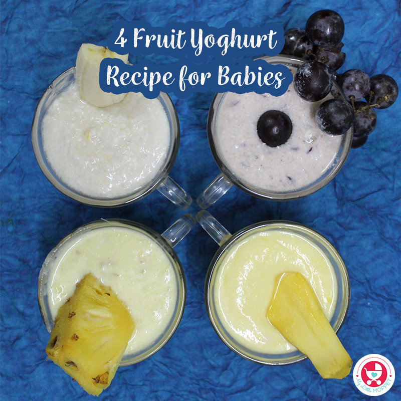 4 Fruit Yogurt Recipes for Babies