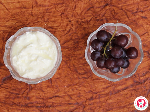 4 Fruit Yoghurt Recipe [ Summer recipe for Babies]