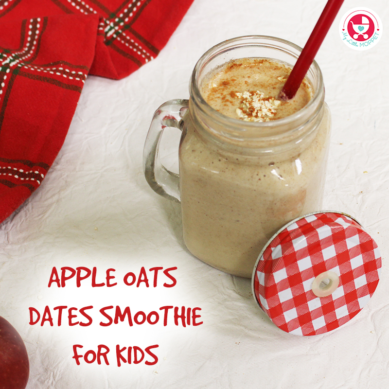 apple-oats-dates-smoothie-for-kids