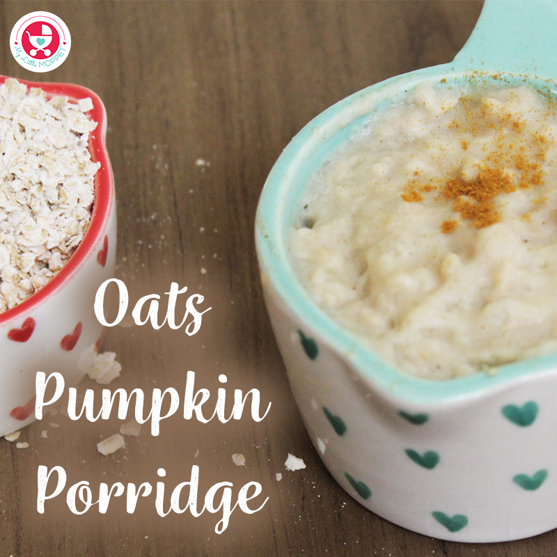 Oats Pumpkin Porridge for Babies