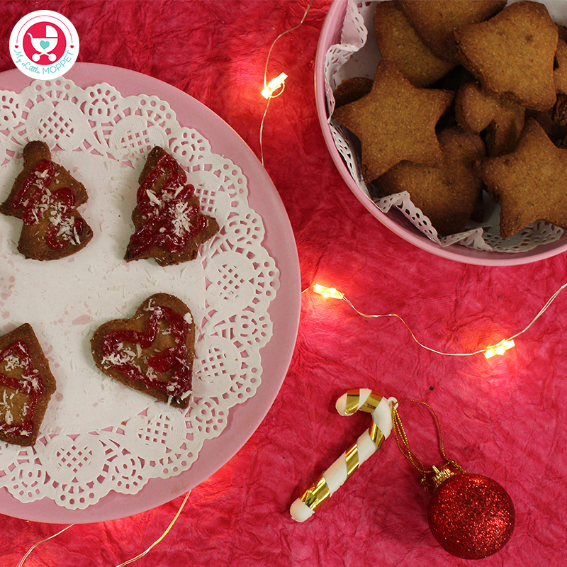 Celebrate this Christmas with our guilt free, healthy cookie recipe, Almond Coconut Cookie Recipe for Kids! super healthy and yummy too!