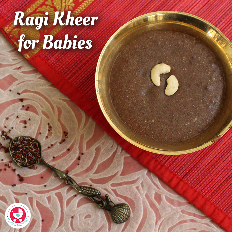 Ragi Kheer For Babies [ Finger-Millet Pudding| Ragi Payasam]