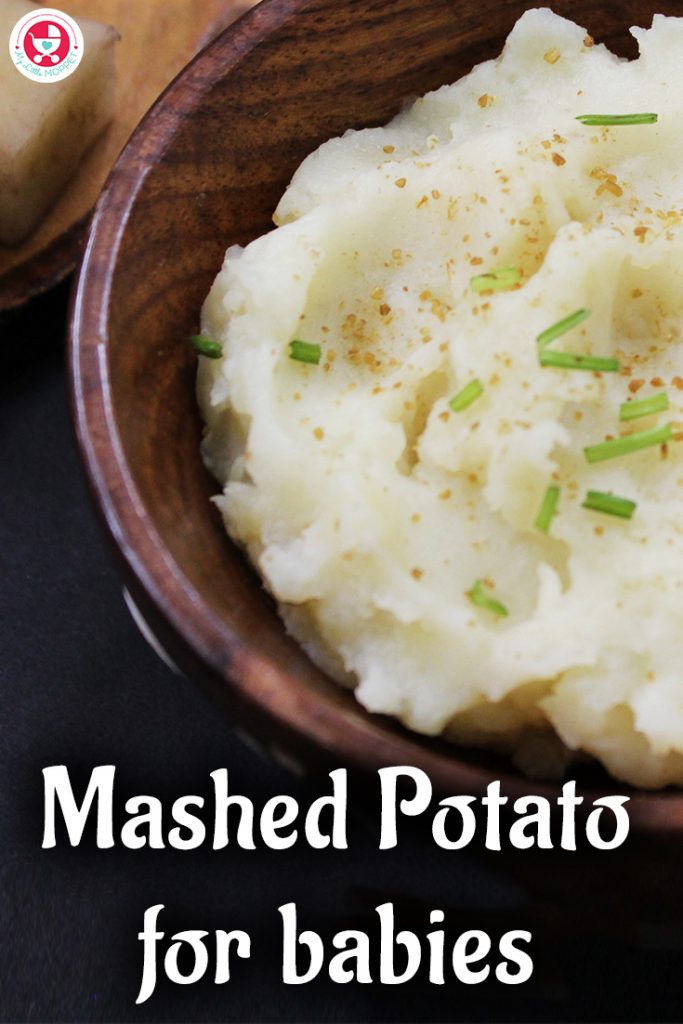 Easy Mashed potatoes recipe for babies & toddlers